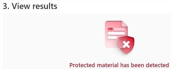 Protected material 